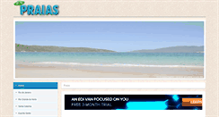 Desktop Screenshot of praias.com.br